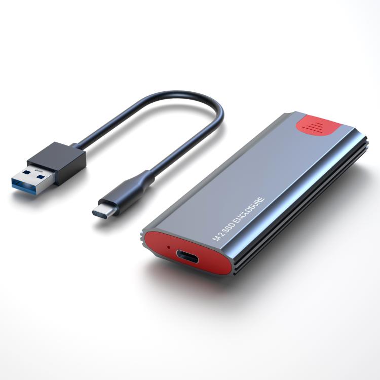 Box esterno M.2 NVMe/SATA SSD USB-C 10Gbps fino 2TB
