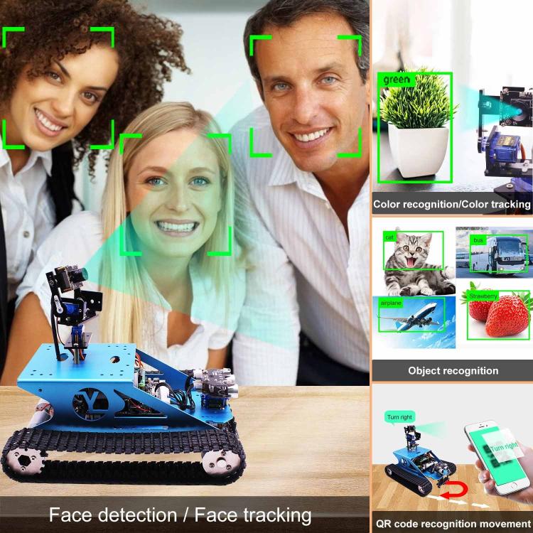 Modulo Visione Yahboom K230 con Touchscreen 2.4" e PTZ