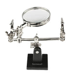 Lente d'ingrandimento da 60 mm con morsetto ausiliario 5X