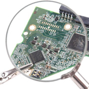 Lente d'ingrandimento da 60 mm con morsetto ausiliario, saldatore per riparazione di circuiti stampati, lente d'ingrandimento da tavolo, 5X With Auxiliary Clamp
