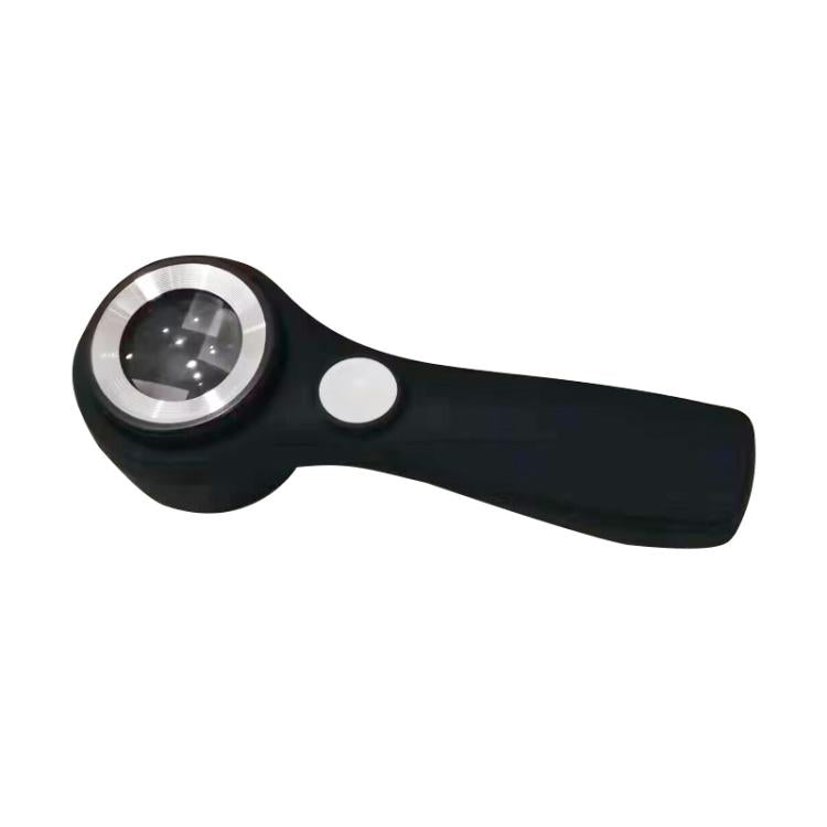 Lente d'ingrandimento 60x con luce LED e ricarica USB