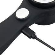 Lente d'ingrandimento in lega, ingrandimento 60x, ricarica USB, interruttore a sfioramento, luce LED e vetro ottico.