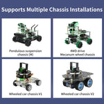Piattaforma elettrica per robot auto Yahboom 1DOF e 2DOF
