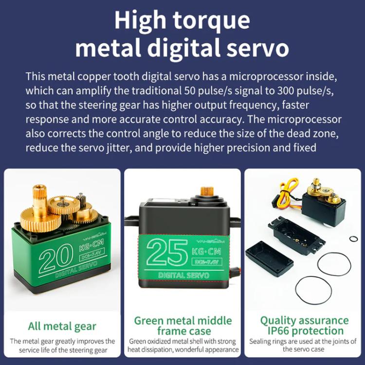 Piattaforma elettrica per robot auto, Yahboom 1DOF  Green, Yahboom 1DOF With Servo Green, Yahboom 2DOF Green, Yahboom 2DOF With Servo Green, Yahboom 1DOF Black, Yahboom 1DOF With Servo  Black, Yahboom 2DOF  Black, Yahboom 2DOF With Servo Black