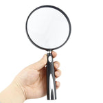 Lente d'ingrandimento portatile 110mm 2x/4x in acrilico
