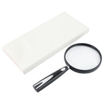 Lente d'ingrandimento portatile 110mm 2x/4x in acrilico