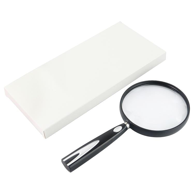 110mm 2/4X Handheld Magnifying Glass HD Reading Acrylic Lens Magnifying Glass, 2/4X Handheld