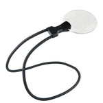 Lente d'ingrandimento da tavolo 5x/10x con collo flessibile