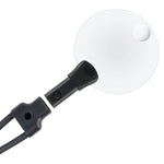 Lente d'ingrandimento da tavolo 5x/10x con collo flessibile