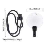 5/10X Multi-Function Desktop Magnifying Glass HD Jewelry Carving Repair Workbench Magnifying Glass, 5/10X Hanging (Black)
