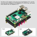 Scheda espansione PCIe a M.2 per Raspberry Pi 5 con SSD 256GB