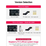 Scheda espansione PCIe a M.2 per Raspberry Pi 5 con SSD 256GB
