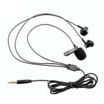 Microfono lavalier TRRS 3,5 mm con auricolare stereo