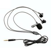 Microfono lavalier TRRS 3,5 mm con auricolare stereo