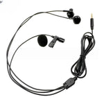 Microfono lavalier TRRS 3,5 mm con auricolare stereo