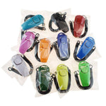 Clicker per addestramento cani 2 in 1 con fischietto e cinturino lungo per l'addestramento.