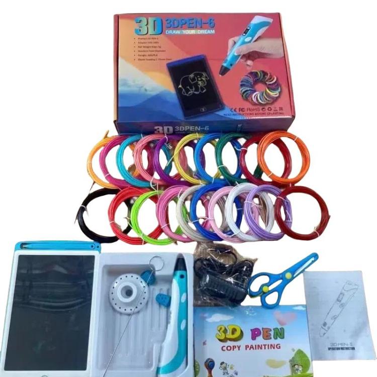 Penna per stampa 3D con kit accessori e filamenti PLA