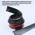 Striscia protettiva autoadesiva antigraffio per passaruota auto, per bordi portiere, lunghezza 1,5 m, 4.5cm Wide Black, 4.5cm Wide Carbon Fiber, 3.5cm Wide Black, 3.5cm Wide Carbon Fiber