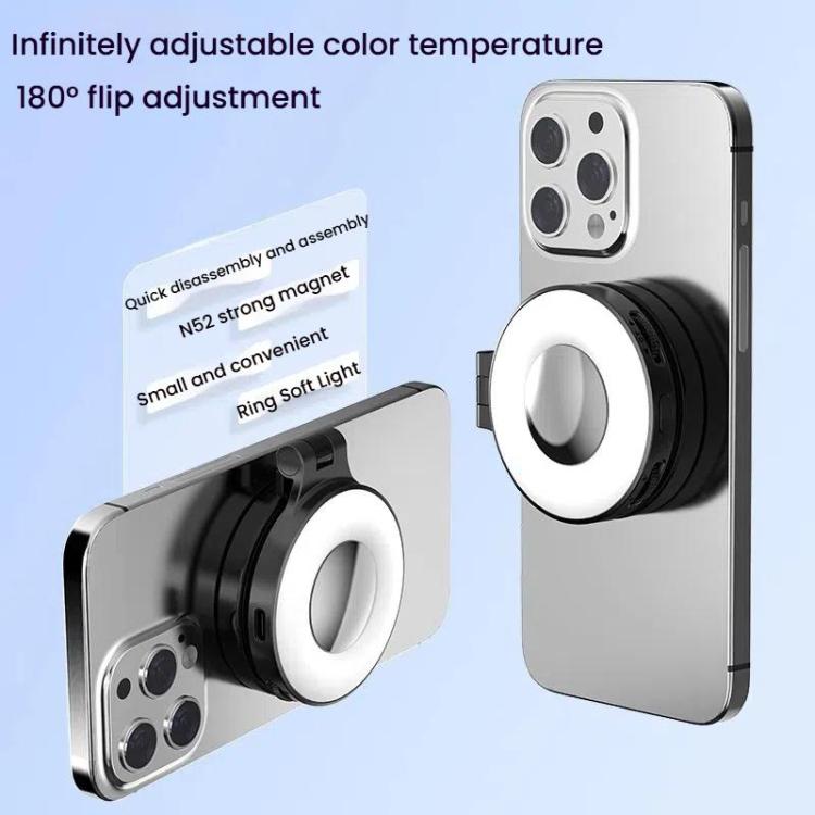 HEPAIL AC74 Luce magnetica Magsafe per smartphone