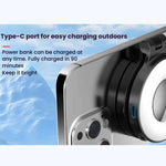 HEPAIL AC74 Luce magnetica Magsafe per smartphone