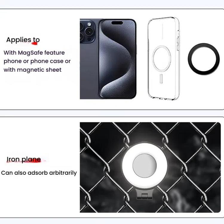 HEPAIL AC74 Luce magnetica Magsafe per smartphone
