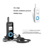 HELIDA T-M1 Walkie Talkie portatile ricaricabile 22 canali