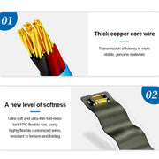 For iPhone 11-16 Series Simple Power Supply Start-up Cable Expandable Mobile Phone Repair Test Cable, SS-908E
