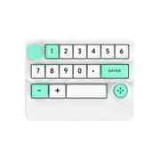 15-Key Wireless Tri-Mode Mechanical Gaming Keyboard Hot-Swappable, RGB Backlit, Macro Programmable, W909 Black Red, W909 White, W909 Black Yellow