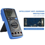 Multimetro digitale ad alta precisione, strumento di riparazione portatile con protezione contro le ustioni., DT-890N