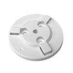 Confezione da 5 pezzi di staffe di montaggio rotonde da 54 mm per telecamere di sicurezza EZVIZ., White