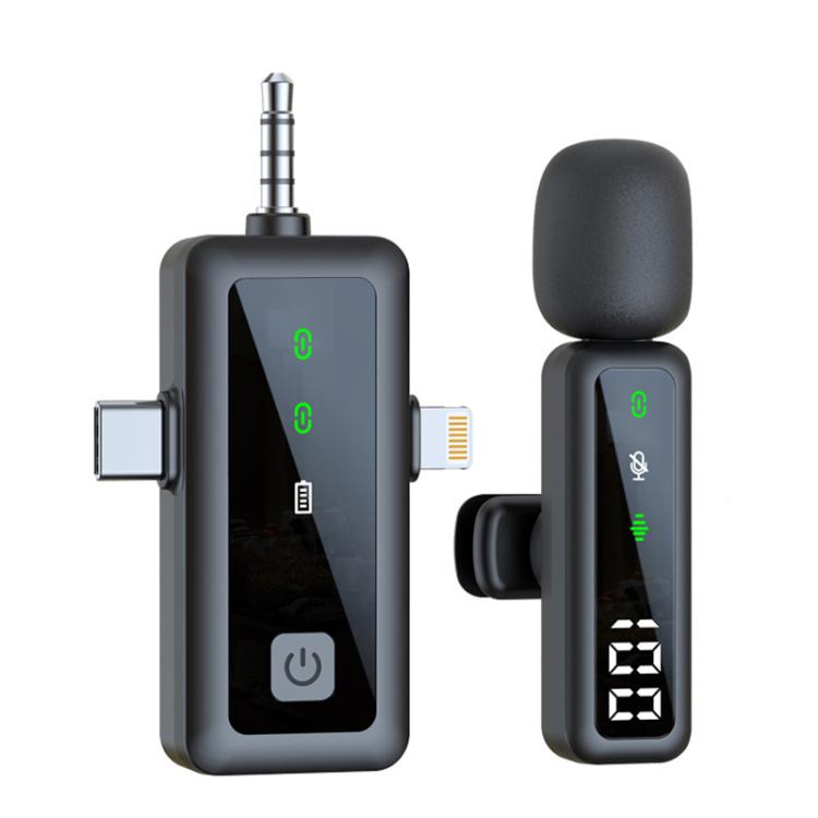 Microfono wireless mini per smartphone con riduzione rumore