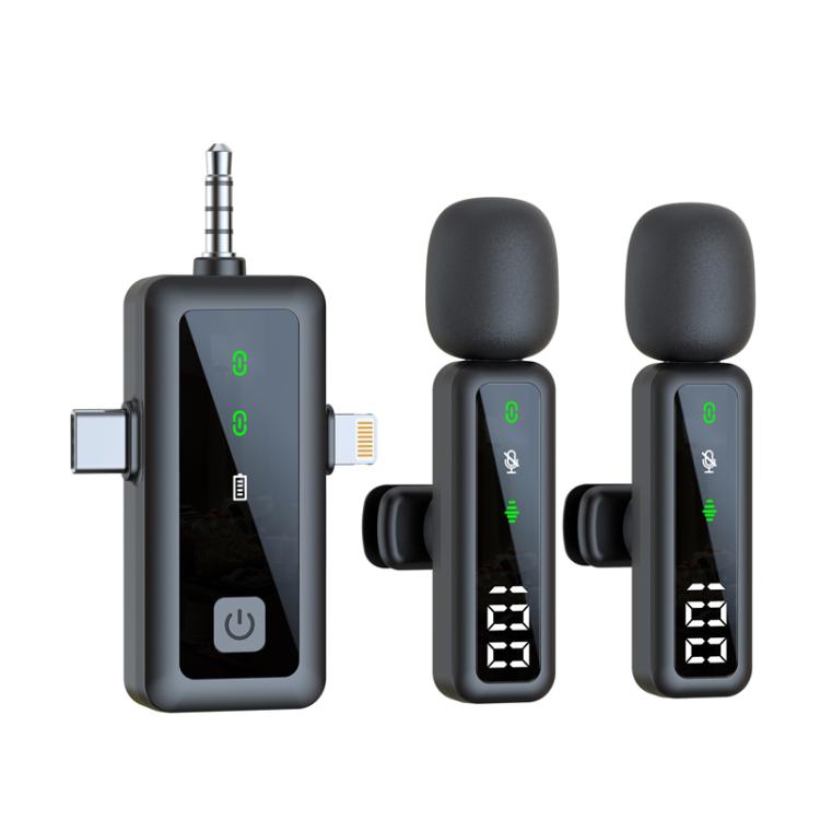 Microfono wireless mini per smartphone con riduzione rumore