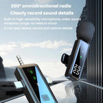 Microfono wireless mini per smartphone con riduzione rumore