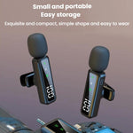 Microfono wireless mini per smartphone con riduzione rumore