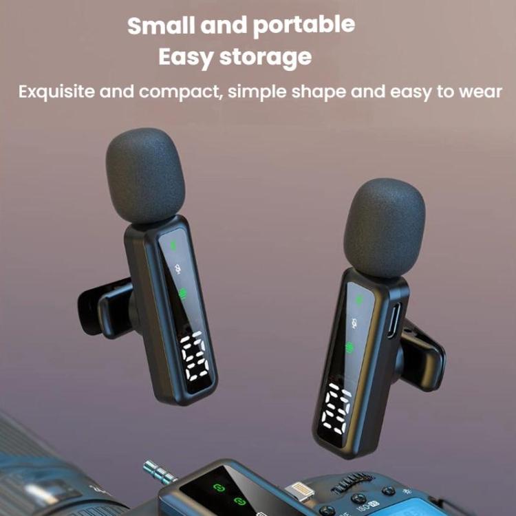 Microfono wireless mini per smartphone con riduzione rumore