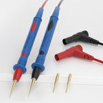 Punte di sonda sostituibili in acciaio inossidabile Punte di sonda per multimetro in silicone morbido, SS-024B