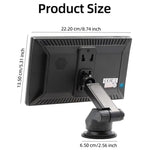 Autoradio universale con schermo, lettore MP5 HD e monitor per la retromarcia con telecamera posteriore., With Rear View Camera