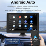 Autoradio universale con schermo, lettore MP5 HD e monitor per la retromarcia con telecamera posteriore., With Rear View Camera