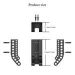 Organizzatore batterie da parete per 10 AA e 10 AAA