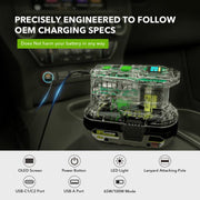 Per la stazione di ricarica rapida da 100 W e scaricabile da 145 W per batterie al litio RYOBI da 18 V., PSC, PSC-OB, PSC Pro, PSC Pro -OB, PSC Pro Max, PSCPM-OB