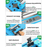 Dispositivo di riparazione per schede madri, matrice di punti, CPU, disco rigido, tipo di circuito integrato, rimozione adesivo, dispositivo a doppia pista, SS-601F