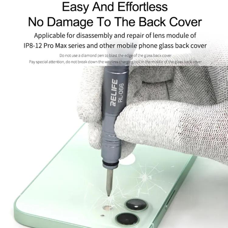 Cover posteriore in vetro per cellulare, penna esplosiva per la rimozione dello schermo, rompi-telaio, RL-066