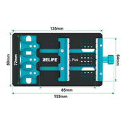 Piattaforma di riparazione per schede madri, dispositivo multifunzionale, morsetto resistente alle alte temperature, RL-601L Plus