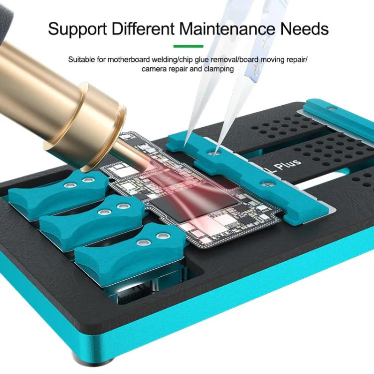 Piattaforma di riparazione per schede madri, dispositivo multifunzionale, morsetto resistente alle alte temperature, RL-601L Plus
