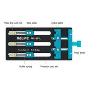 Riparazione di telefoni cellulari Scheda madre Porta schede multiuso Chip Slot per schede fisso a doppio asse, RL-601L