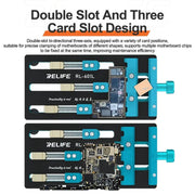 Riparazione di telefoni cellulari Scheda madre Porta schede multiuso Chip Slot per schede fisso a doppio asse, RL-601L