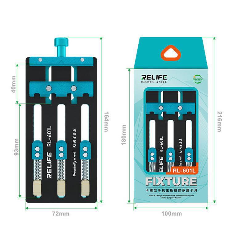 Riparazione di telefoni cellulari Scheda madre Porta schede multiuso Chip Slot per schede fisso a doppio asse, RL-601L