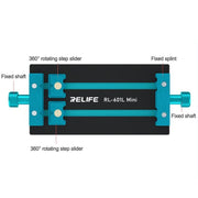Riparazione di schede madri per telefoni cellulari rotanti, porta schede multiuso, slot per schede fisso resistente alle alte temperature, RL-601L Mini
