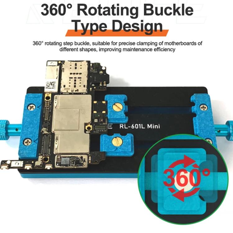 Riparazione di schede madri per telefoni cellulari rotanti, porta schede multiuso, slot per schede fisso resistente alle alte temperature, RL-601L Mini