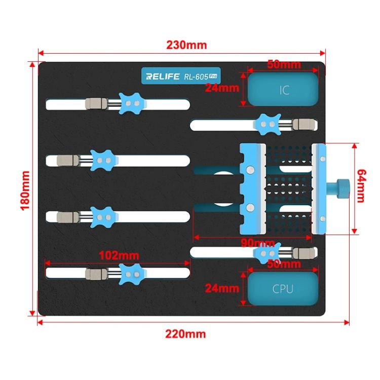Dispositivo per la riparazione di schede madri per laptop, RL-605 Pro
